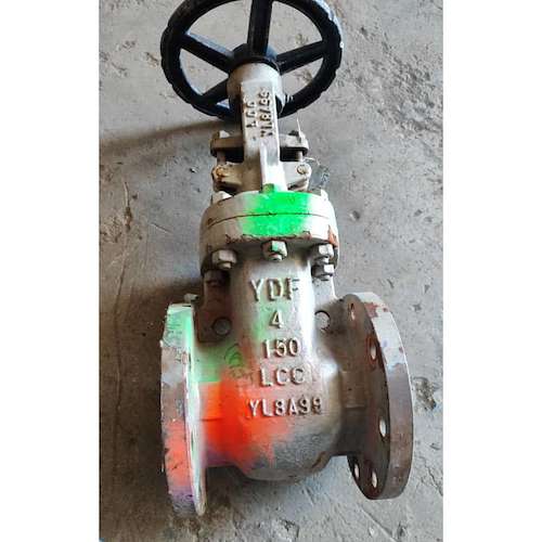 شیر کشویی 150  استیل 316  YDF  LCC